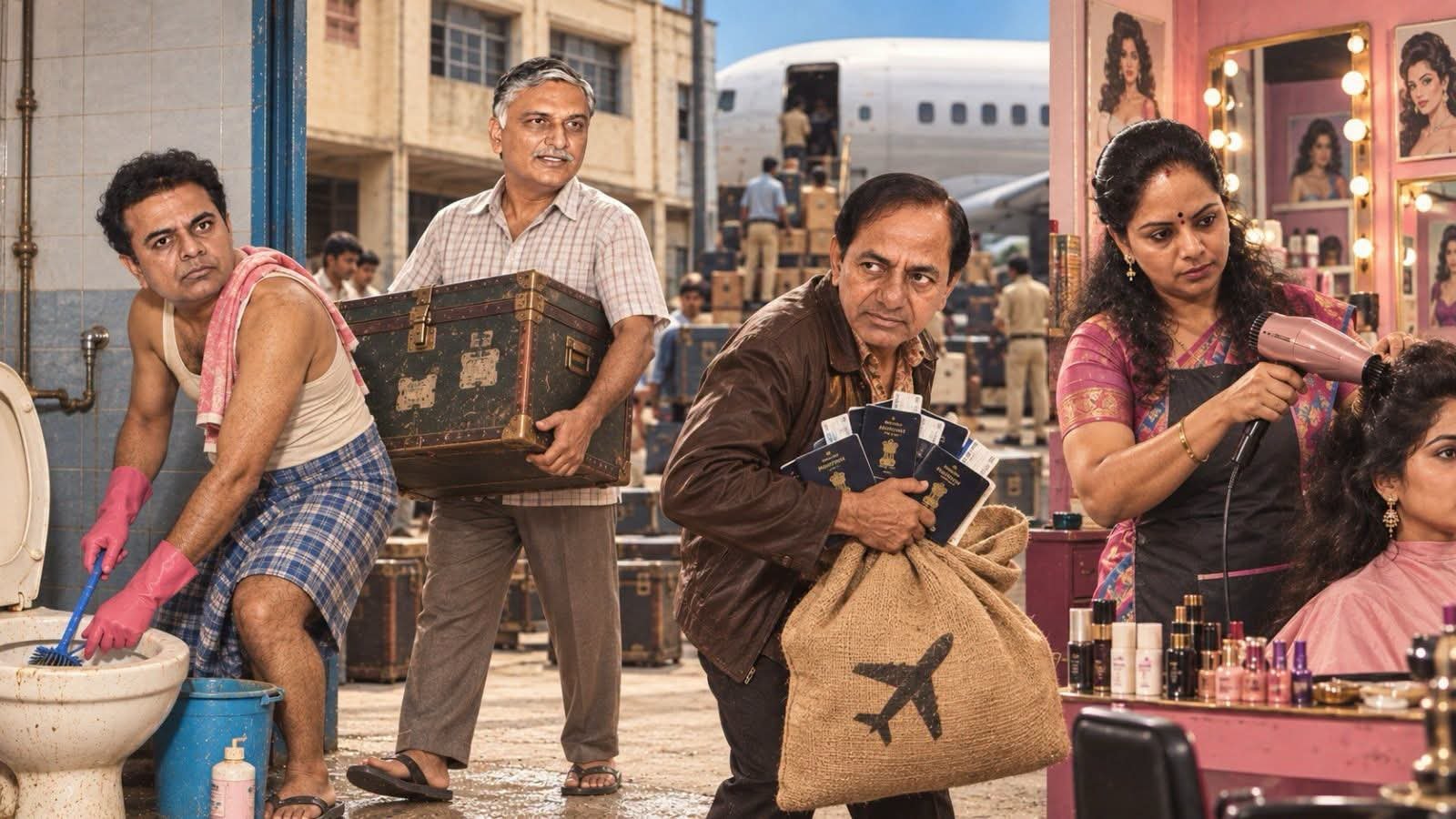 తెలంగాణను దోచుకున్న దొంగల ముఠా అంటూ బీఆర్ఎస్‌పై తీవ్ర విమర్శలు