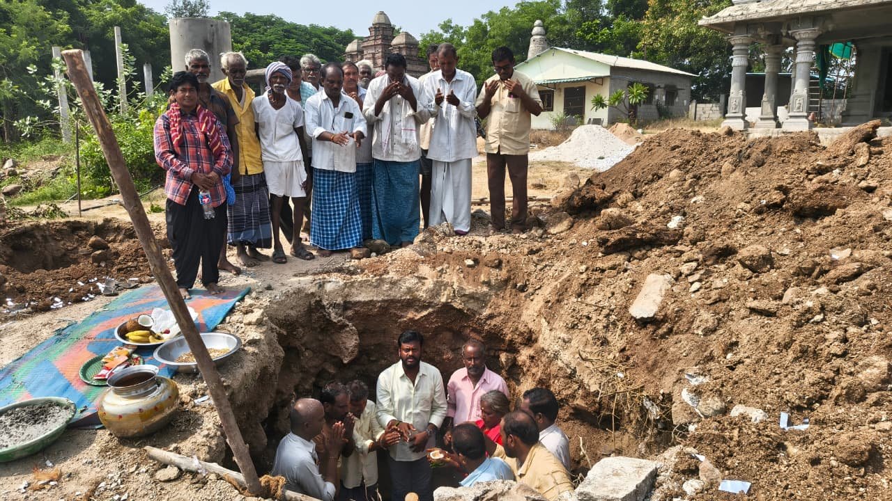 కూచిపూడి దేవాలయాల సింహద్వారానికి శంకుస్థాపన...  - Additional Image